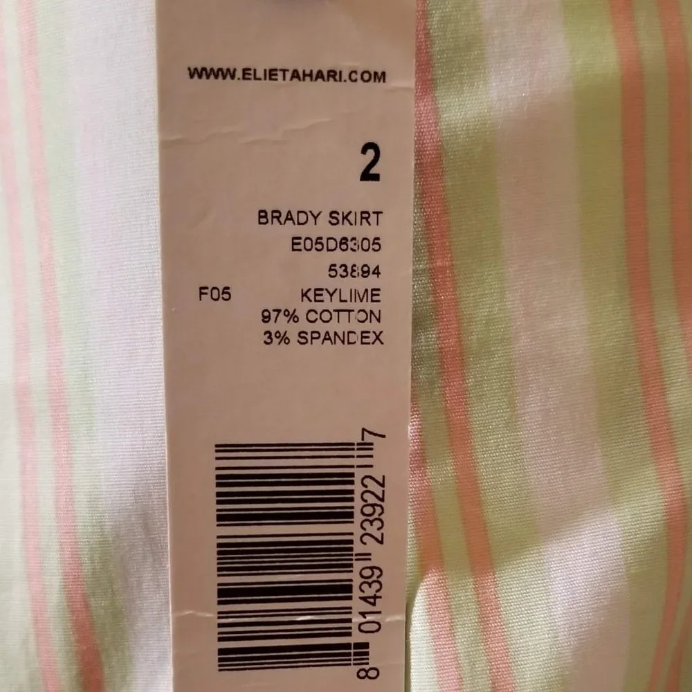 Elie Tahari Brady Pleated Skirt - Picture 5 of 6